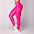 Legging Just Push Up de Alta Compressão em Cirrê Glossy Pink - Imagem 1
