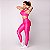 Legging Basics Laço Cirrê Texturizado Glossy Pink - Imagem 3