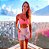 Conjunto PRO Athlete Girls Lavanda Zero Transparência c/ Rosa Neon Flúor - Imagem 1