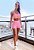 Conjunto Summer On Rosa Neon Flúor com detalhes Laranja Zero Transparência - Imagem 1
