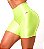 Shorts Jump Empina Bumbum Cirrê Texturizado Verde Lima Neon - Imagem 1