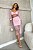 Conjunto Trancoso em Macrame Rosa bebê - Imagem 1