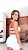 Conjunto Summer On Branco Blackout Zero Transparência com detalhes Rosa Neon - Imagem 2