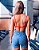 Conjunto Wonder Woman Push Up Zero Transparência Vermelho com estampa Marinho c/ Poá branco - Imagem 2