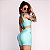 Conjunto Preppy Shorts Just Push Up Cirrê Texturizado Zero Transparência Alta Compressão Tiffany - Imagem 3