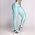 Legging Elastics X Cirrê Texturizedo Alta Compressão Zero Transparência Tiffany - Imagem 1