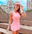 Vestido Beach Tennis Dress Lovers Rosa Neon - Imagem 1