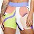 Conjunto Laguna Shorts c/ Bolsinho Estampa Dunas e Top e Elastico Lilas - Imagem 3
