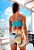 Conjunto Laguna Turquesa Shorts Basics Estampa Dunas - Imagem 2