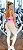 Conjunto Delicate Legging Blackout Zero Transparência Nude com Rosa Neon - Imagem 2