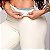 Legging Pulse Basica Blackout Zero Transparência Canelado Off White - Imagem 2