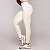 Legging Pulse Basica Blackout Zero Transparência Canelado Off White - Imagem 1