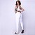 Conjunto Preppy Legging Pulse Basica Blackout Zero Transparência Canelado Branco - Imagem 2