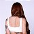 Top Preppy Legging Blackout Zero Transparência Canelado Branco - Imagem 2