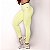 Legging Jump Bobble Tradicional Jacquard Texturizado Azul Marinho c/ Amarelo Lima - Imagem 1