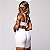 Conjunto Shorts Jump Y em Jacquard Texturizado Perlê Branco Zero Transparência Empina BumBum - Imagem 2