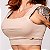 Top Faixa Alças Fixas Nude - Imagem 1