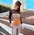 Tri-junto Saint-Tropez (Conjunto com 3 peças) Legging Cintura baixa, Zero Transparência Rosê Acetinado com Textura em linhas - Imagem 1