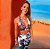 Conjunto Mermaid Estampa Flores Marítimas com bolsinho - Imagem 1