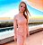 Jaqueta Satin Slim Fit Mermaid Rosa Bebê Acetinada Zero Transparência - Imagem 2