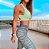 Conjunto Mermaid Estampa Tiger Degradê Citrus - Imagem 2