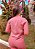 Jaqueta Old School Malha Rosa Mescla - Imagem 4