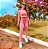 Conjunto Montaria Nervurada Athleisure Winter Mood Zero Transparência Rosa Mescla | Varias Cores - Imagem 1