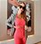 Conjunto Athleisure Ilhós Straight Canelado 3D Rosa-Choque - Imagem 1