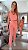 Conjunto Athleisure Ilhós U Canelado 3D Rosa Neon - Imagem 2