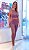 Conjunto Aro Wave Athleisure Jacquard Premium Chapa-Barriga, Zero Transparência, Alta Compressão e Canelado 3D Rosê Escuro - Imagem 1