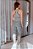 Conjunto Athleisure Lux Brands Inspired Jacquard Texturizado Legging Cós Super Alto Estampa Xadrez Cinza Mesclado - Imagem 2
