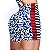 Shorts Just Empina Bum-Bum Suplex Light Modeladora Estampa Zuri - Imagem 2