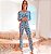 Conjunto Body Flare Suplex Light Estampa Zuri - Imagem 1