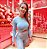 Conjunto Sky com Moletom Manga Longa Zero Transparência Alta Compressão Azul Bebe c/ Estampa Azul Crystal Sky - Imagem 1