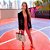 Conjunto Athleisure Lux Brands Inspired Jacquard Texturizado Legging Cós Super Alto Estampa Xadrez Colméia Rosa-Choque e Azul Marinho - Imagem 2