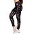 Legging Nyra Suplex Light Zero Transparência Estampa Cracker Dark Gold - Imagem 1