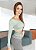 Conjunto Chapa-Barriga Ula Zero Transparência Verde Menta com Cinza Mescla - Imagem 1
