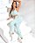 Conjunto Basics One Estampa Verde Agua Polar Abstrato - Imagem 5