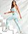Conjunto Basics One Estampa Verde Agua Polar Abstrato - Imagem 6
