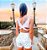 Shorts-Saia Mini Saia Estampa Zebra Blush - Imagem 4