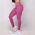 Legging V Sense Zero Transparência Rosa Queimado e bordas brancas - Imagem 1