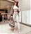 Tri-junto - Conjunto com 3 peças: Cardigan de lã + Conjunto Montaria Nervurada Athleisure Zero Transparência Nude - Imagem 1