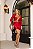 Vestido Sexy Mood Vermelho Rubi Acetinado - Imagem 1