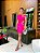 Vestido Fresh Rosa Acetinado - Imagem 1
