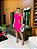 Vestido Fresh Rosa Acetinado - Imagem 2