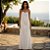 Vestido Argola Branco Cloud Dancer - Imagem 1