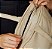Bolsa Puffer Bag Premium Bege com Dourado - Imagem 3