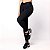 Legging Elastics X Hit Jacquard Texturizado Preto - Imagem 1