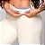Legging Pulse Basica Blackout Zero Transparência Canelado 3D Off White - Imagem 2