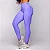 Legging Pulse Basica Blackout Zero Transparência Canelado 3D Lilás - Imagem 1